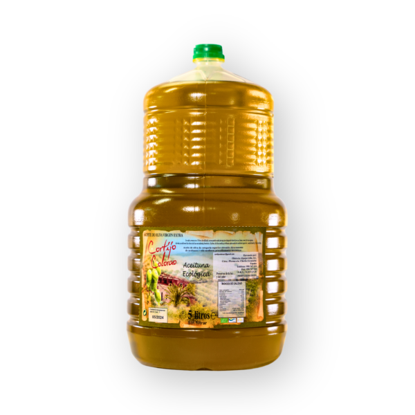 aceite virgen extra cortijo colorado bote 5l frontal