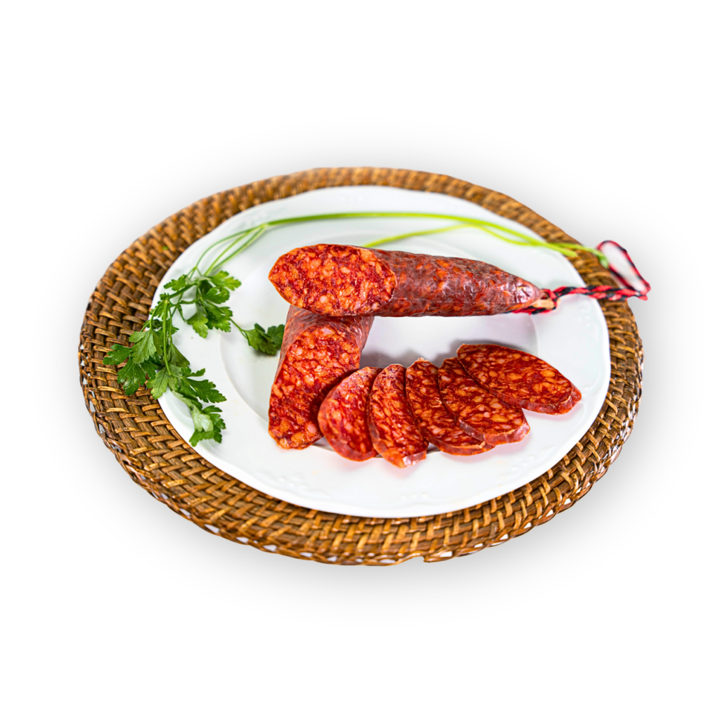 chorizo ​​alpujarreño plato