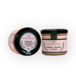 crema al queso cabra los balanchares