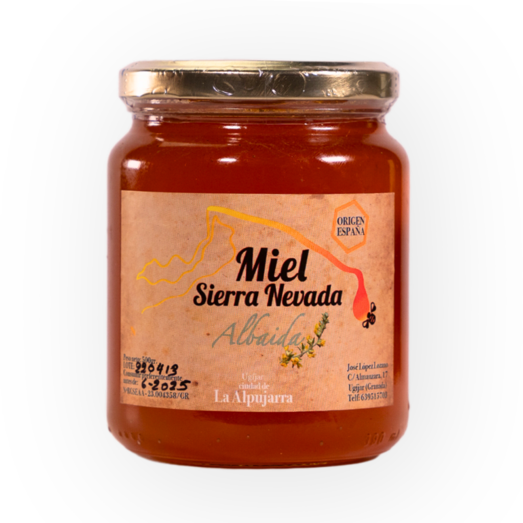 miel albaida 500gr miel sierra nevada